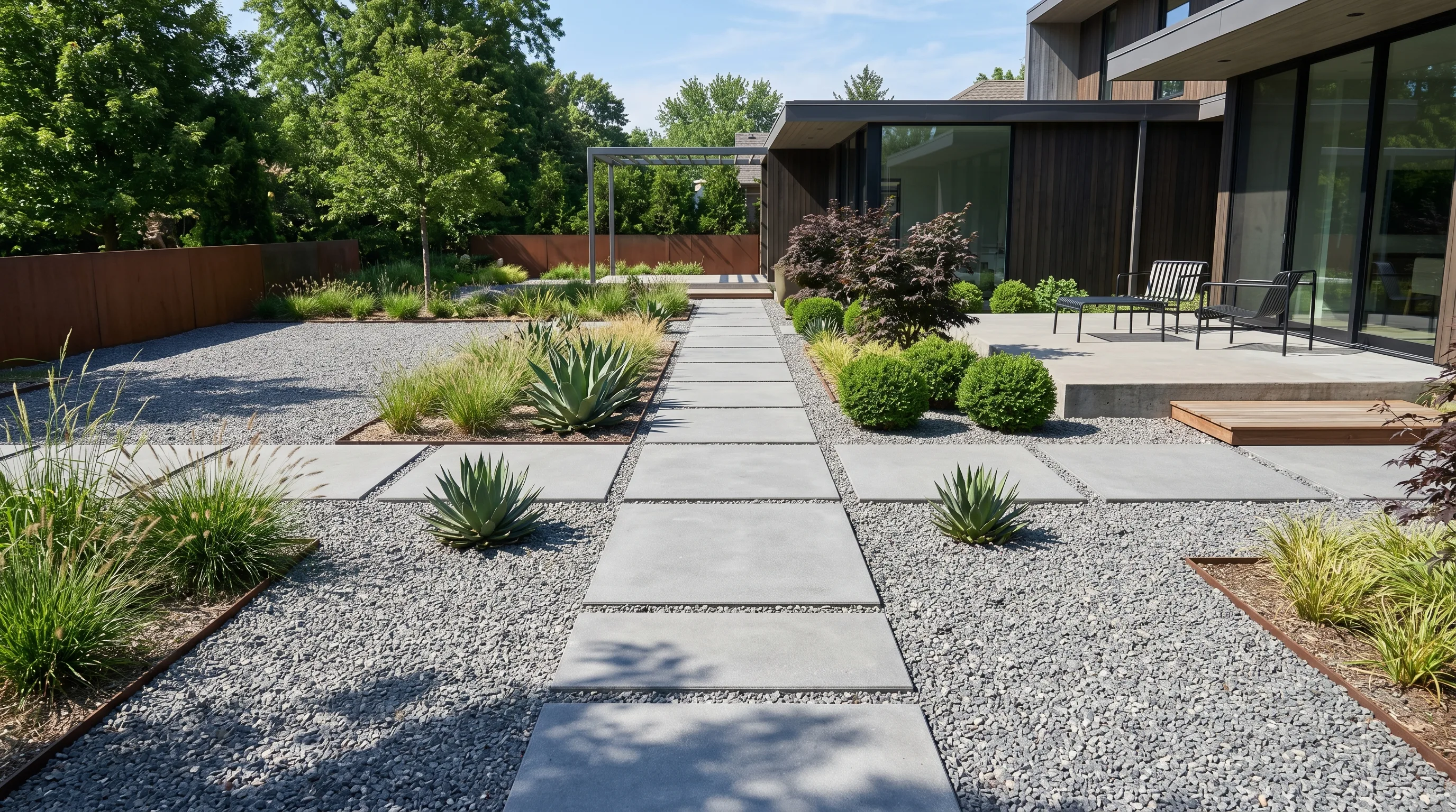 7 Modern Garden Design Ideas for a Sleek Look